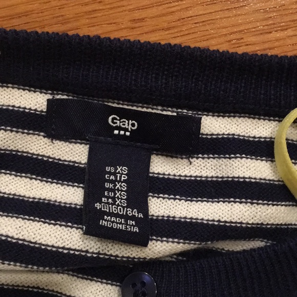 Striped cardigan and tank - Picture 2 of 4